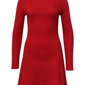 Knit a-line dress